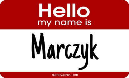 Hello my name is Marczyk png download