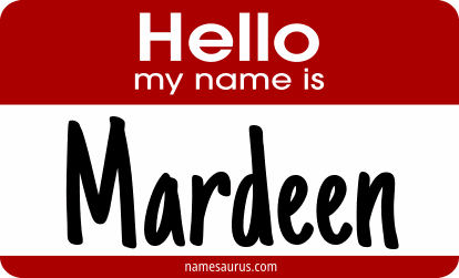 Hello my name is Mardeen png download