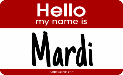 Hello my name is Mardi png download