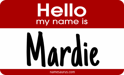 Hello my name is Mardie png download