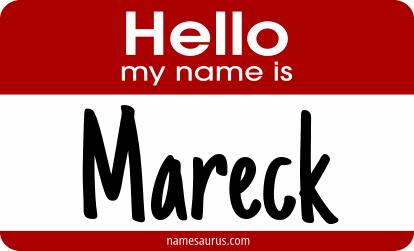 Hello my name is Mareck png download