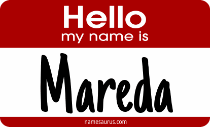 Hello my name is Mareda png download
