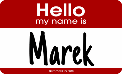 Hello my name is Marek png download