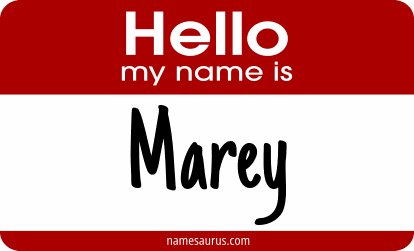 Hello my name is Marey png download
