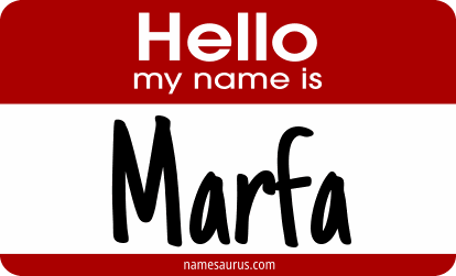 Hello my name is Marfa png download