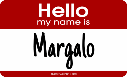 Hello my name is Margalo png download