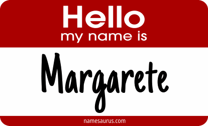 Hello my name is Margarete png download