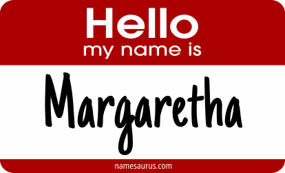 Hello my name is Margaretha png download