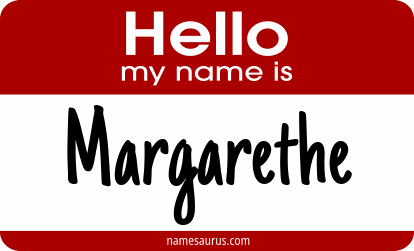 Hello my name is Margarethe png download