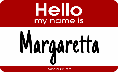 Hello my name is Margaretta png download