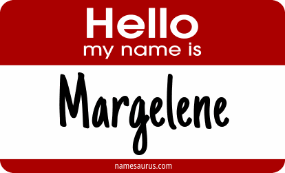 Hello my name is Margelene png download