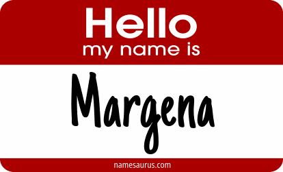 Hello my name is Margena png download