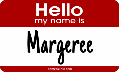 Hello my name is Margeree png download