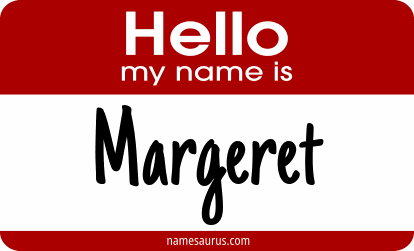 Hello my name is Margeret png download