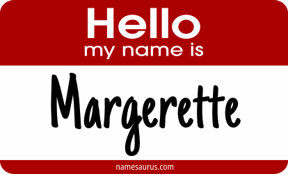 Hello my name is Margerette png download