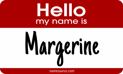 Hello my name is Margerine png download