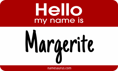 Hello my name is Margerite png download