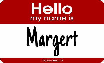 Hello my name is Margert png download