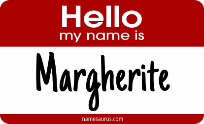 Hello my name is Margherite png download