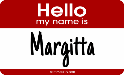 Hello my name is Margitta png download