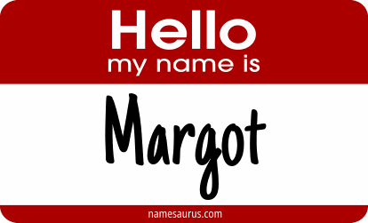 Hello my name is Margot png download
