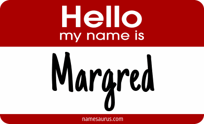 Hello my name is Margred png download