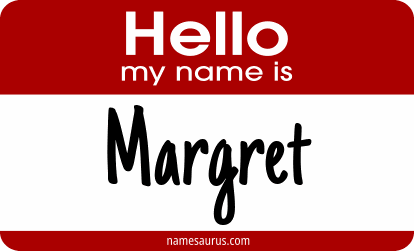 Hello my name is Margret png download