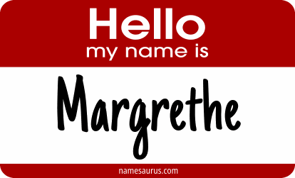 Hello my name is Margrethe png download