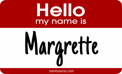 Hello my name is Margrette png download