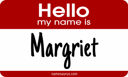 Hello my name is Margriet png download
