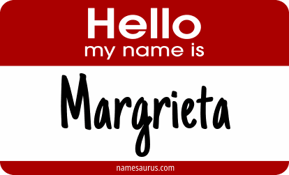 Hello my name is Margrieta png download