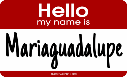 Hello my name is Mariaguadalupe png download