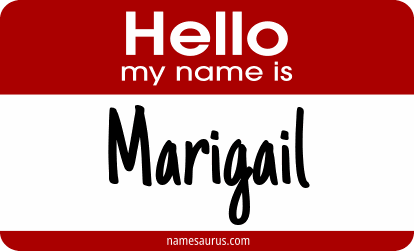 Hello my name is Marigail png download