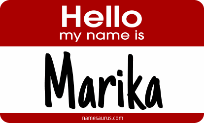 Hello my name is Marika png download