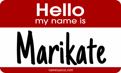 Hello my name is Marikate png download