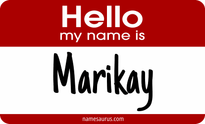 Hello my name is Marikay png download