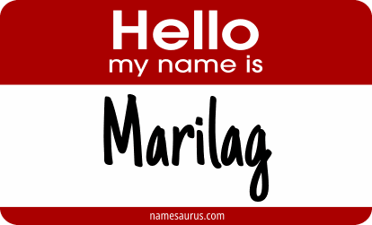 Hello my name is Marilag png download