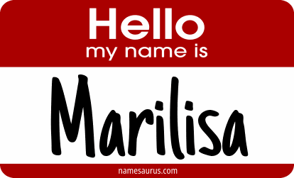 Hello my name is Marilisa png download