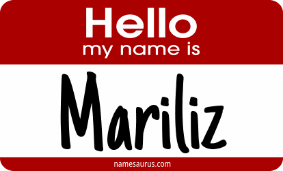 Hello my name is Mariliz png download