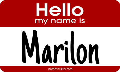 Hello my name is Marilon png download