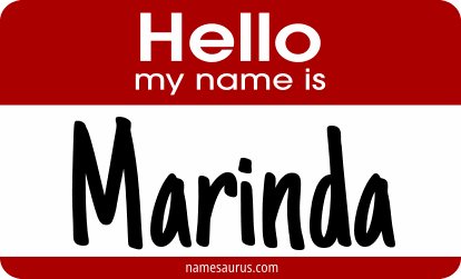Hello my name is Marinda png download