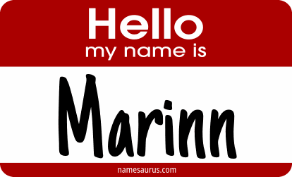 Hello my name is Marinn png download