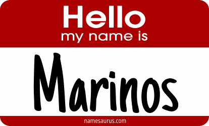 Hello my name is Marinos png download