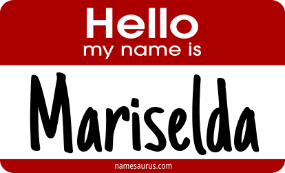 Hello my name is Mariselda png download