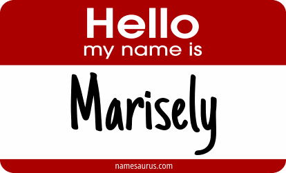 Hello my name is Marisely png download