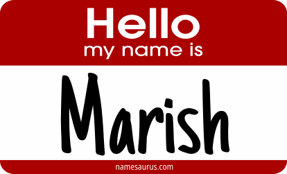 Hello my name is Marish png download