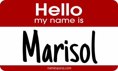Hello my name is Marisol png download