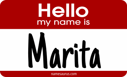Hello my name is Marita png download