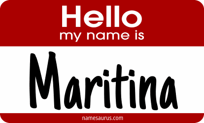 Hello my name is Maritina png download