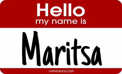 Hello my name is Maritsa png download